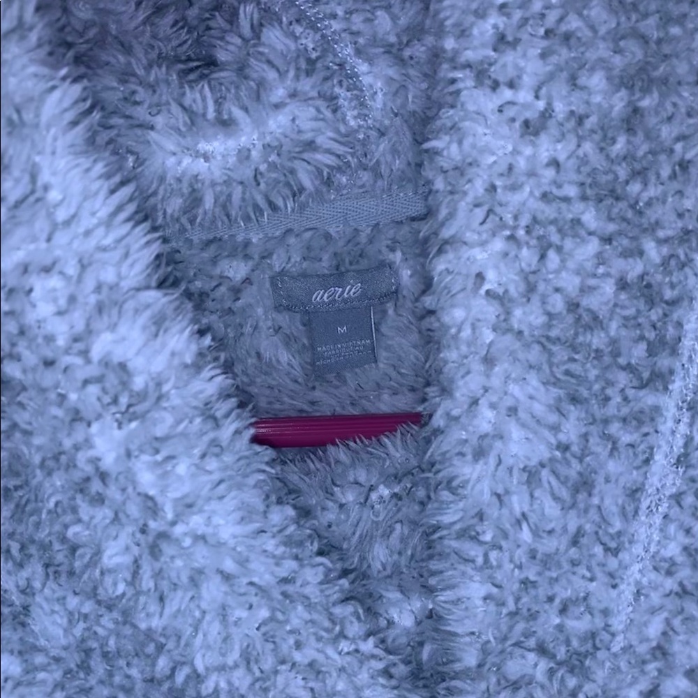 aerie Fleece Turtleneck Sweater - Picture 3 of 3